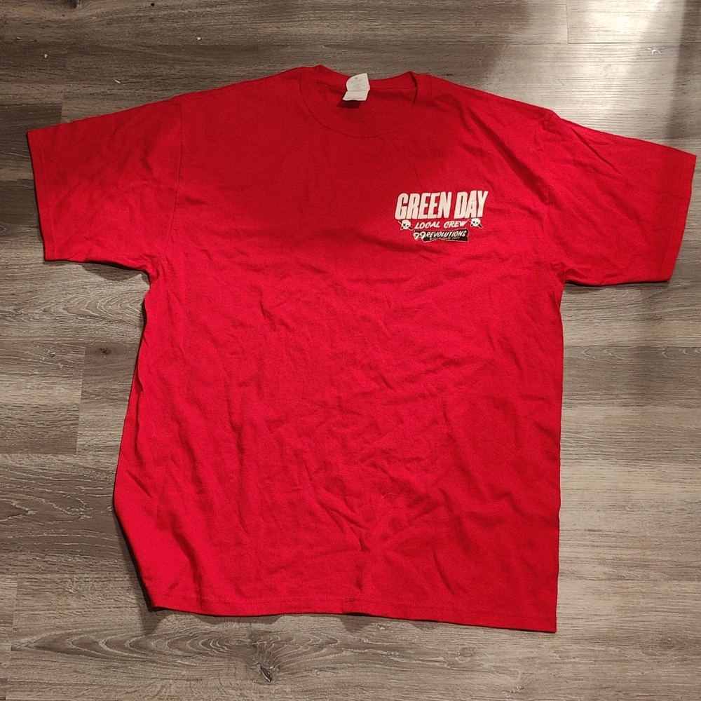 Green Day - XL - Crew T Shirt